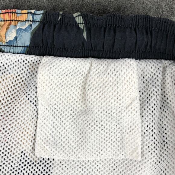 Tommy Bahama Mens Swim Shorts XL Tropical Hawaiian Floral Print Nylon Trunks - Picture 8 of 13